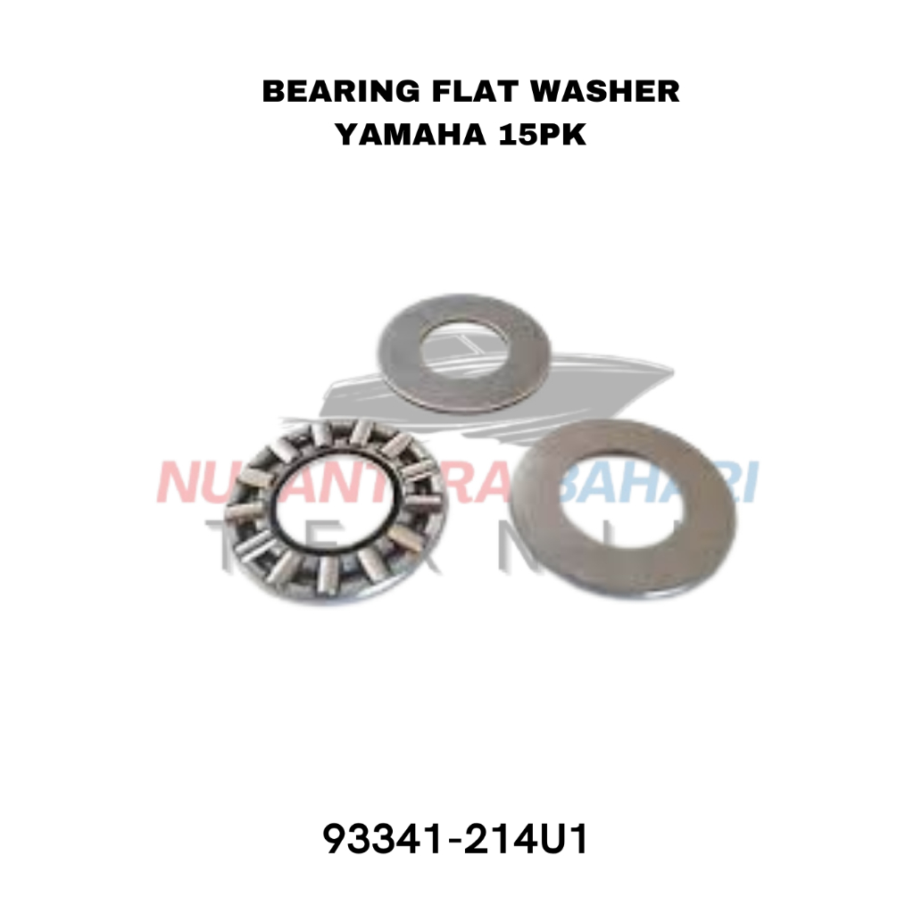 MESIN YAMAHA FLAT WASHER BEARING 15PK 9341-214U1 | BEARING WASHER LOWER UNIT SPARE PARTS FOR OUTBOAR