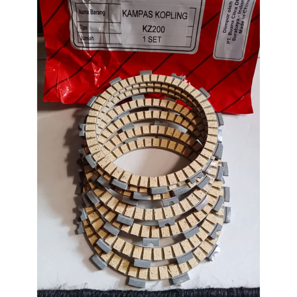 Kawasaki Binter Mercy Merzy KZ200 KZ 200 แผ่นคลัทช์