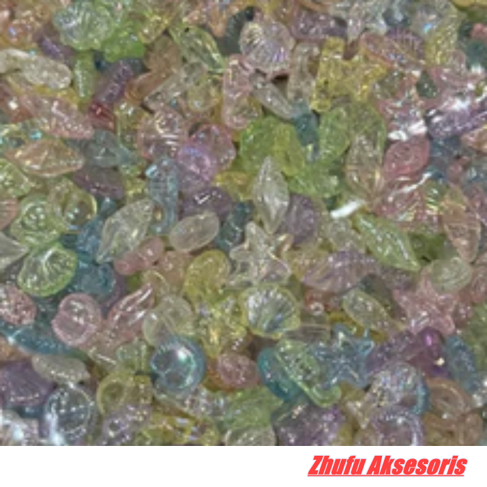 1 ปอนด์ Biota AB ลูกปัดสัตว์ทะเลผสมสี