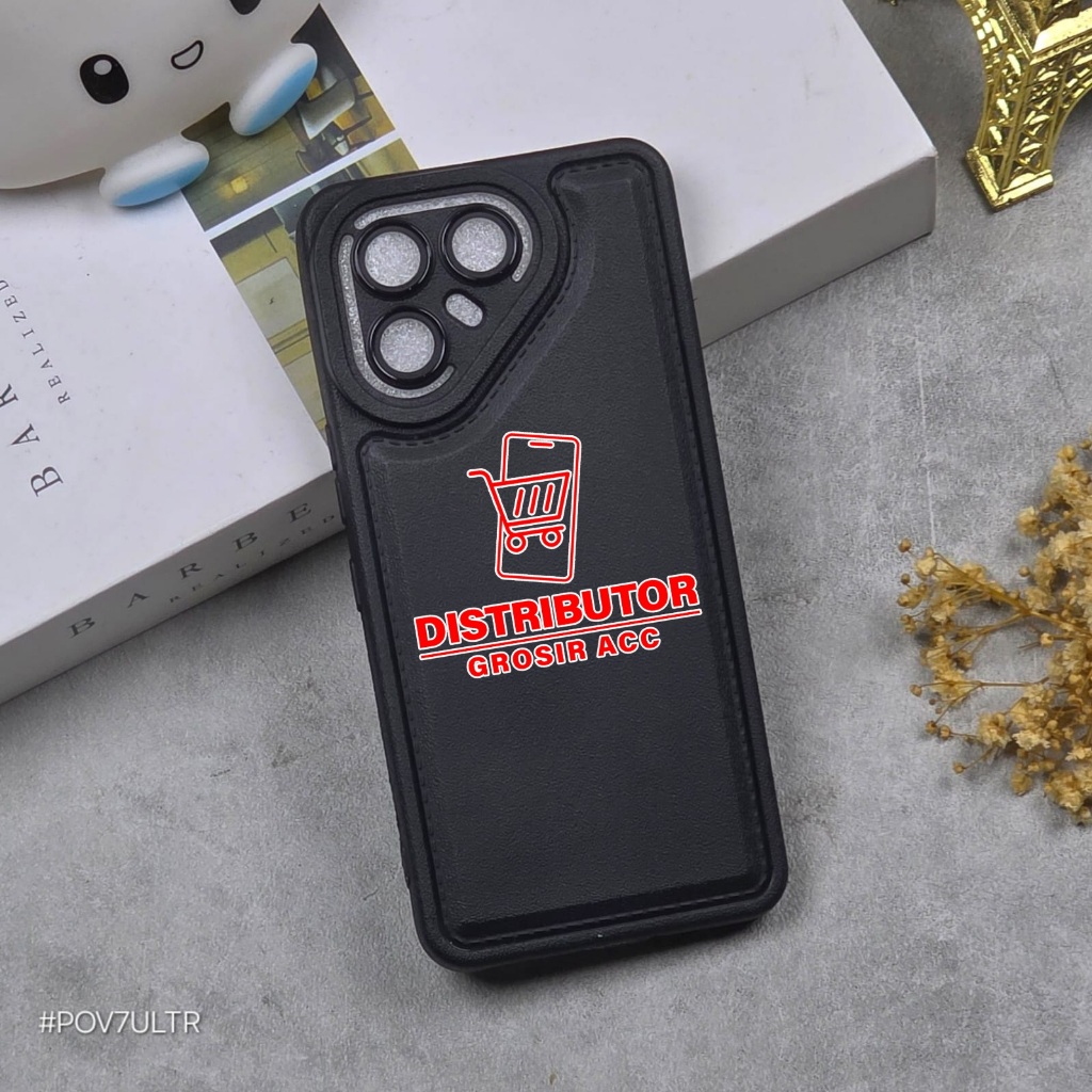 TECNO POVA 7 5G TECNO POVA 7 ULTRA CASE LEATHER PRO CASE BLACK POVA 7 5G TECNO POVA 7 ULTRA