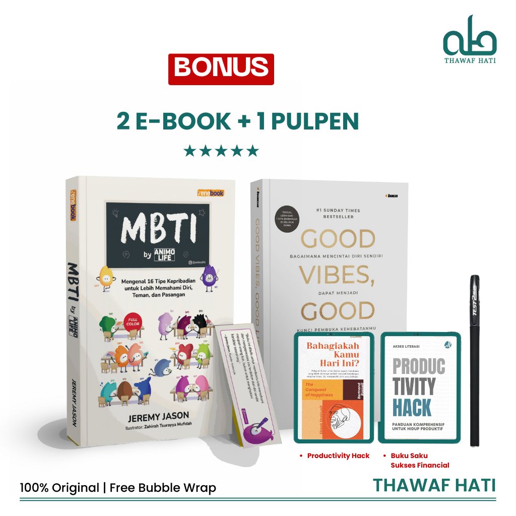 [PERTIL LIFE PACKAGE]หนังสือMBTI โดย Animo Life - Good Vibes Good Life