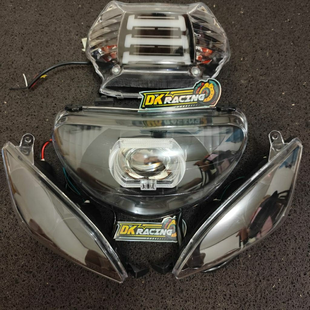 ใหม่ล่าสุด QUALITY PACKAGE MIO SPORTY 5TL MIO OLD FRONT LAMP REFLCTOR MIO SPORTY 5TL MIO OLD BILED ชุดคุณภาพเปลี่ยนโคมไฟ MIO SPORTY รุ่น MX THAILAND BLACK SMOKE REAR STOP MIO 5TL MINI LAZY