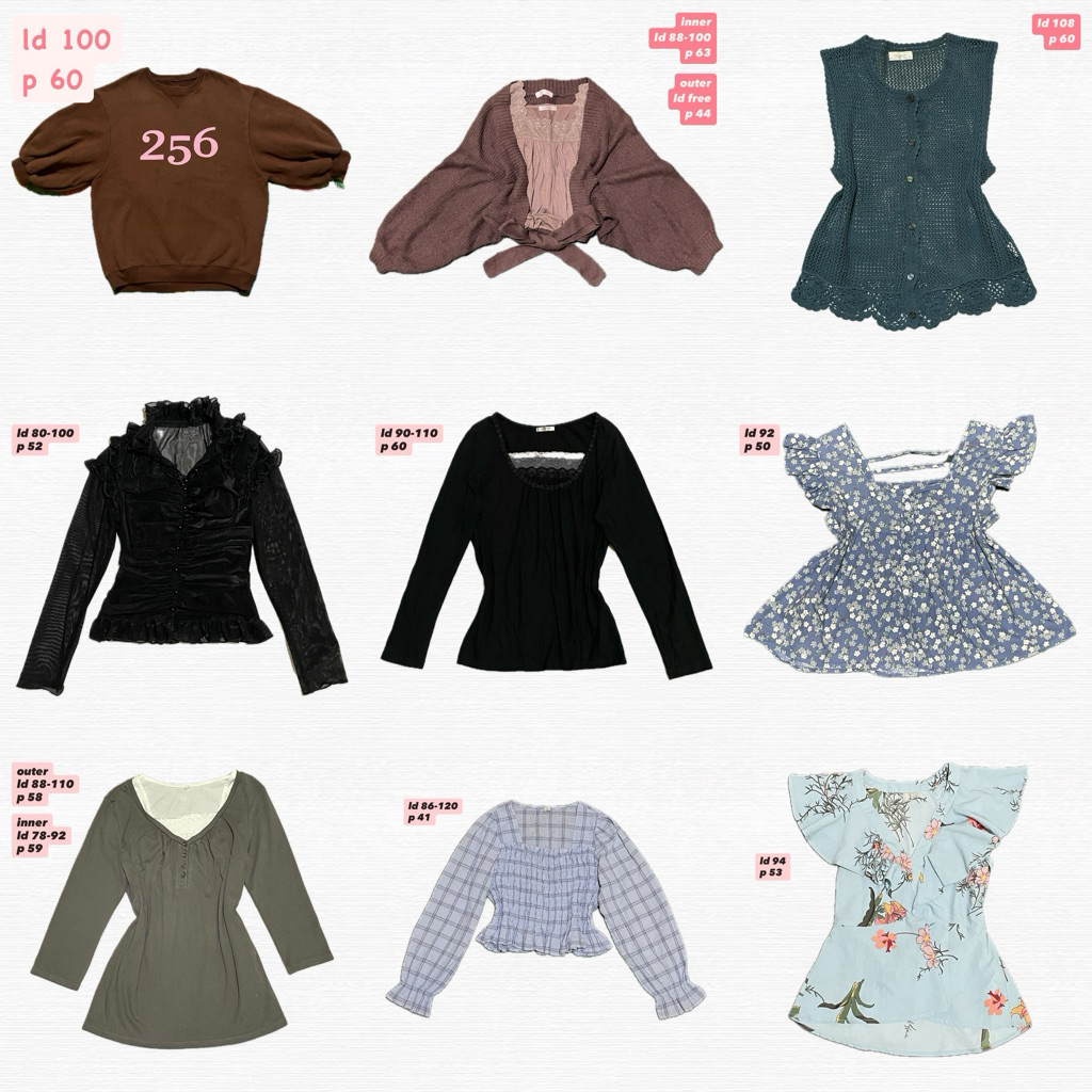 เสื้อสเวตเตอร์ถักเสื้อกั๊ก fairycore coquette vintage cotagecore mori kei shoujoo ชุด ghibli sawako 