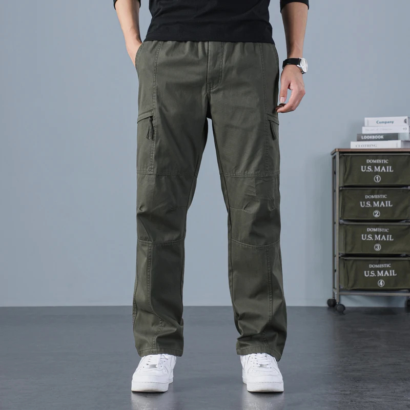 UrbanRush Tomsso Loose Parachute Tracking Casual Cargo Pants