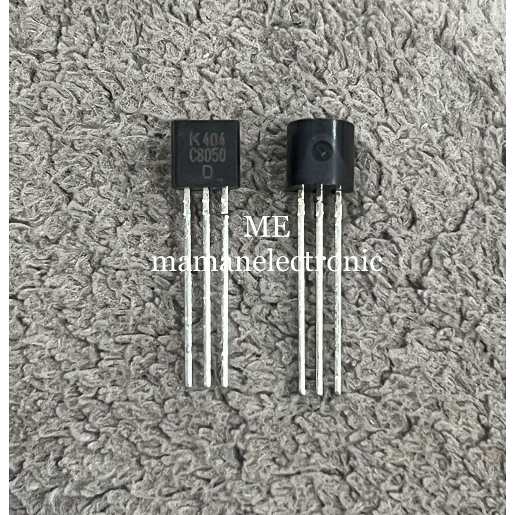 ทรานซิสเตอร์ IC C8050 ต้นฉบับ || ทรานซิสเตอร์ BIPOLAR C 8050 คุณภาพดี