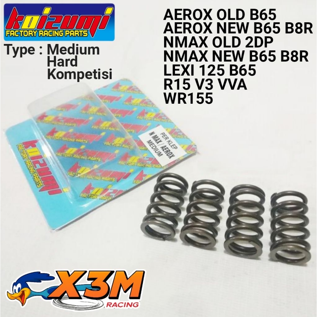 KOIZUMI วาล์วสปริง LEXI 125 NMAX 155 ใหม่ AEROX 155 เชื่อมต่อ OLD NEW NMAX N-MAX NEW AEROX R15 VVA V