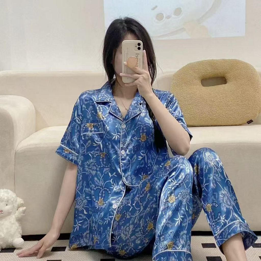 JF - IMPORTED SATIN CP PAJAMA SET / LATEST SATIN PAJAMA / MODERN WOMENS SILK PAJAMA