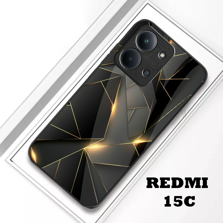เคสสําหรับ Redmi 15c - Softcase Kaca Redmi 15c - เคส Redmi 15c Glossy Camera Protect [SG12]