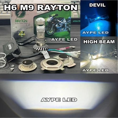RTD RAYTON M9 - H6 H4 H7 ไฟหน้า Led RTD