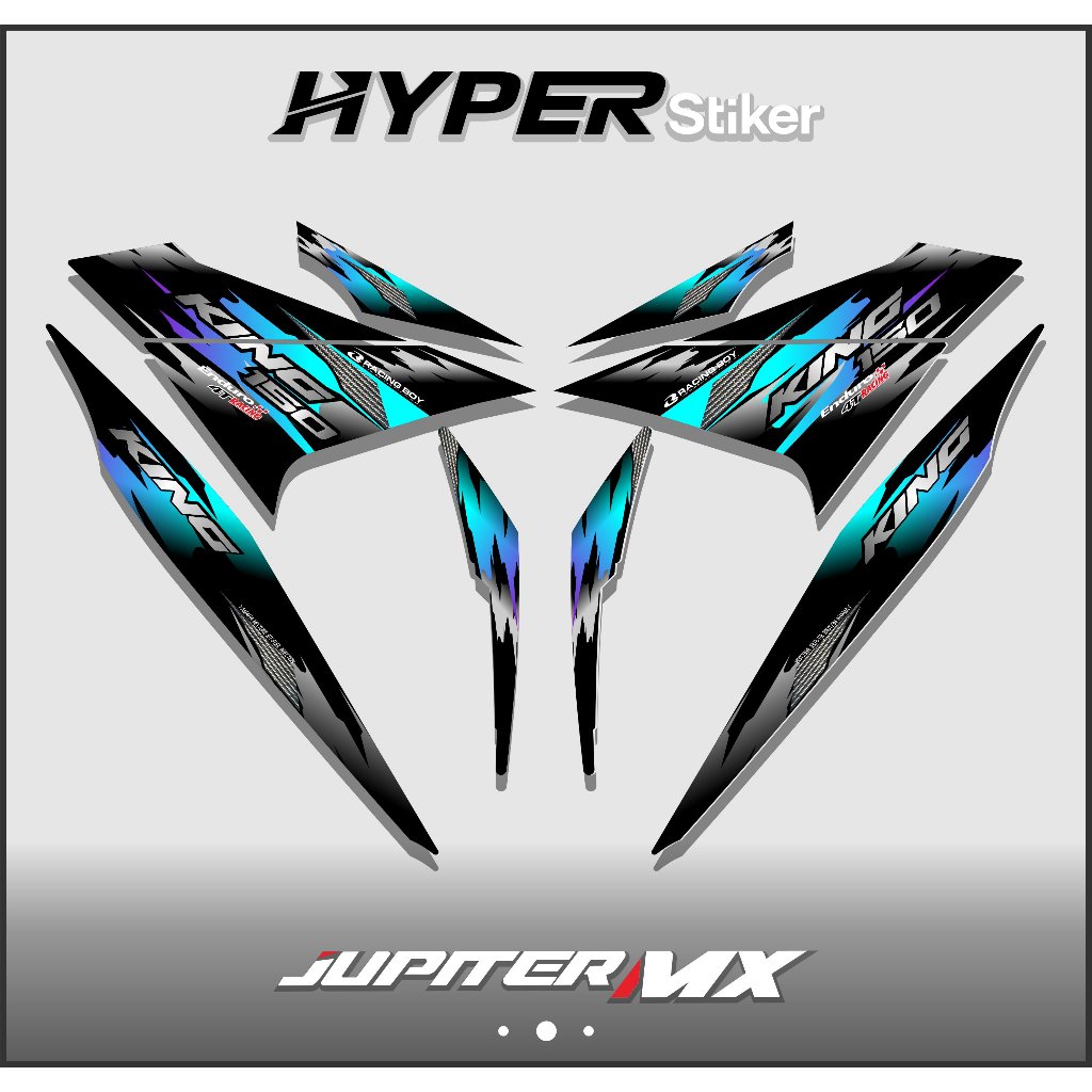 MX KING 150 STRIPING/MX KING STICKER/COOL MX KING 150 แถบรถจักรยานยนต์