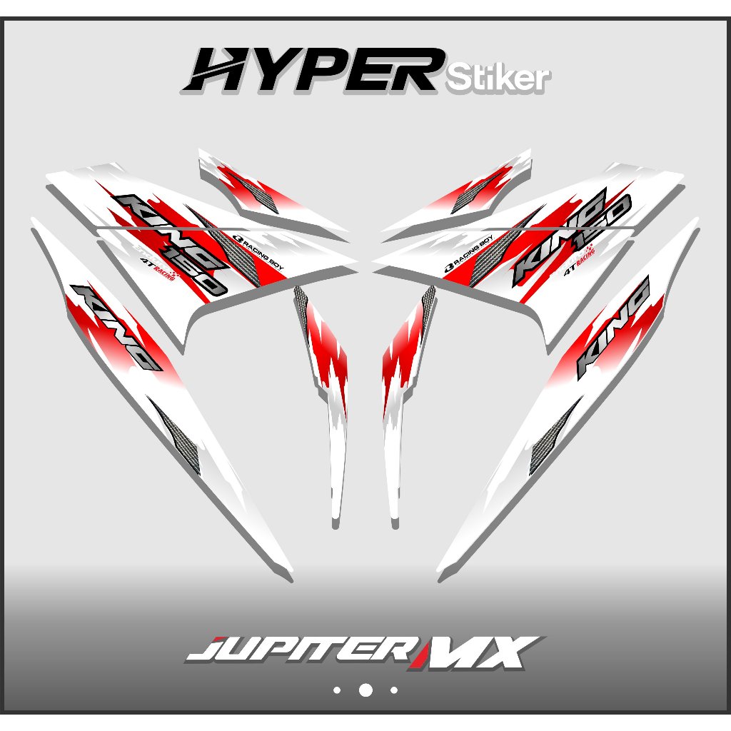 MX KING 150 STRIPING/MX KING VARIATION STICKER/COOL MX KING 150 STRIPING