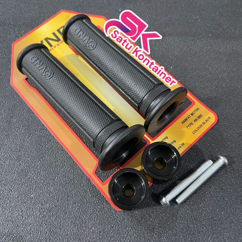 VND GRIP 888 PLUS เครื่องกลึงสีดํา Spur STIR PENDUM BEAT DELUXE VARIO 160 Beat Genio Stylo - ORIGINA