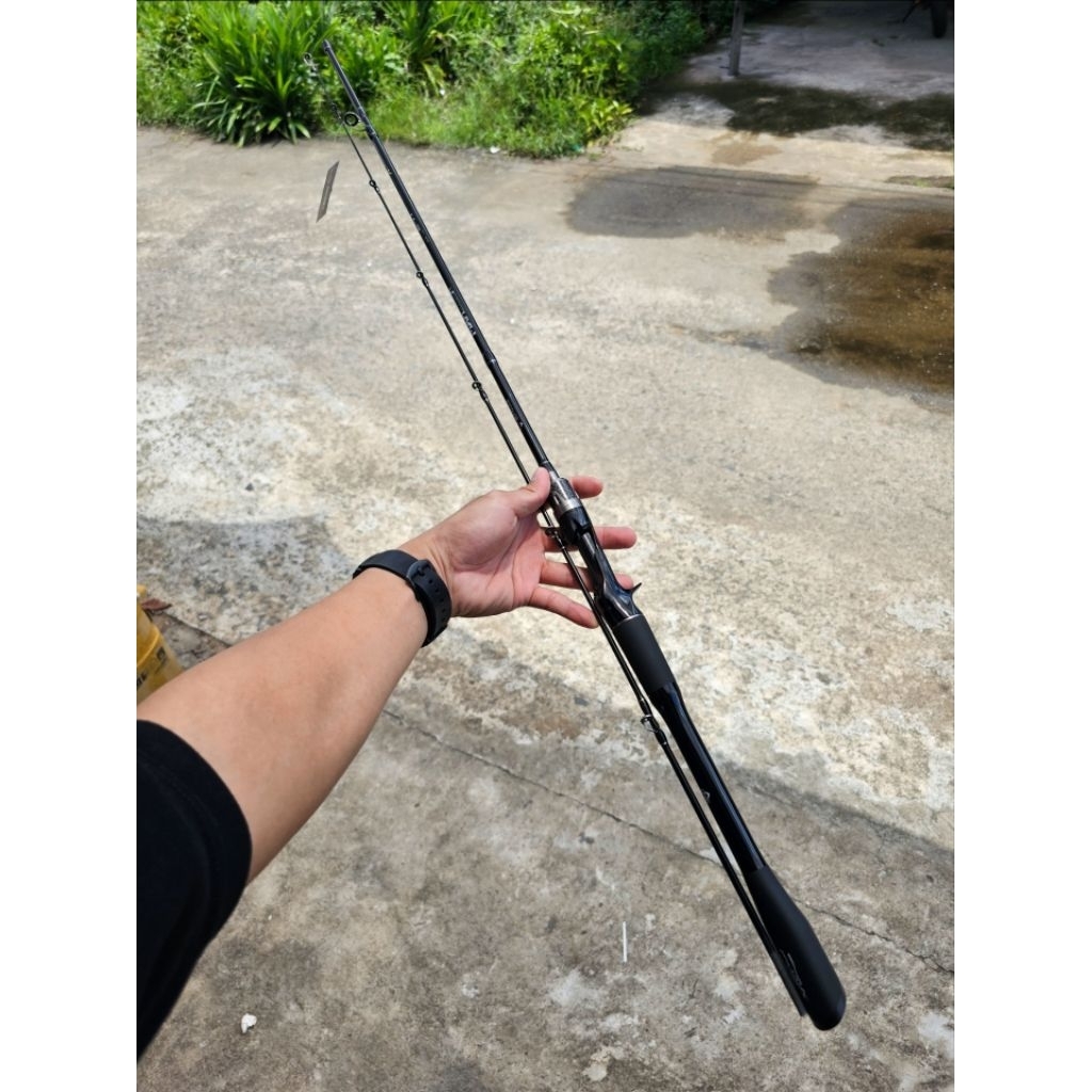 Bc swan Masheer 180 ซม. 14 ปอนด์เบ็ดตกปลาคาร์บอนแข็ง