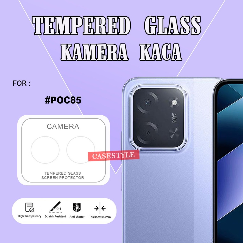 กล้องป้องกันรอยขีดข่วน Poco C85 Poco C71 Poco M7 Pro Poco X7 5G Poco X7 Pro 5G Anti-Scratch Camera P
