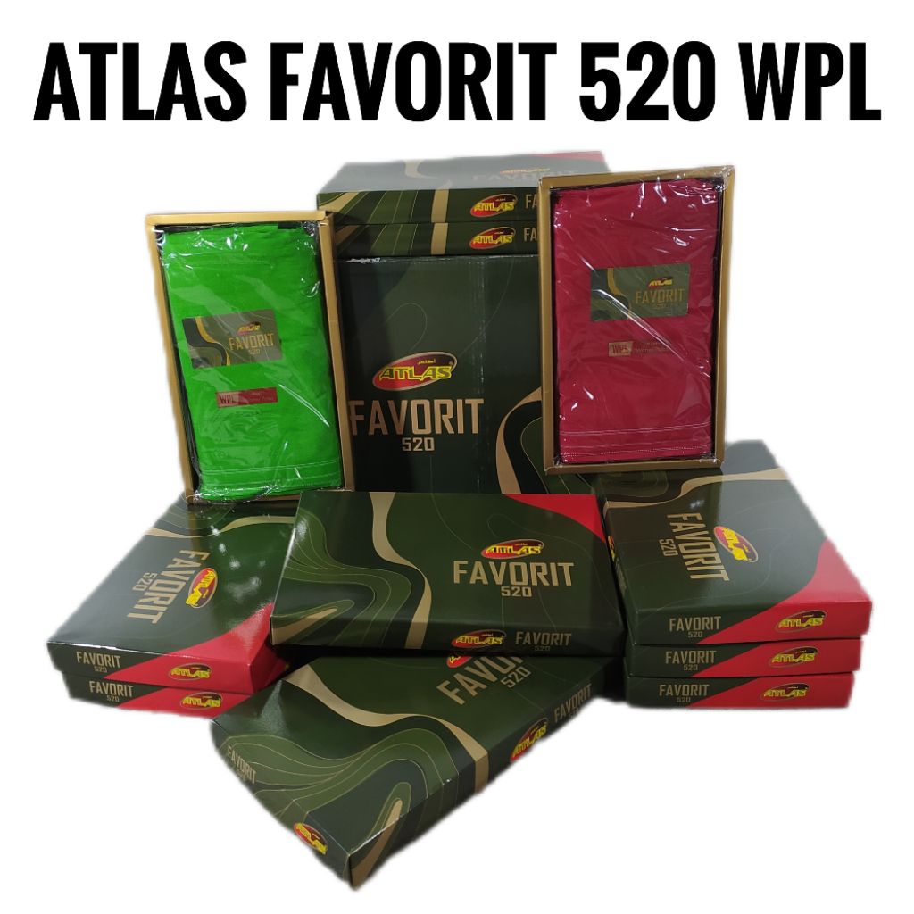 Favorite Atlas Sarong 520 Wpl (สี tumpal สีพื้น) ขายปลีกขายส่ง SN