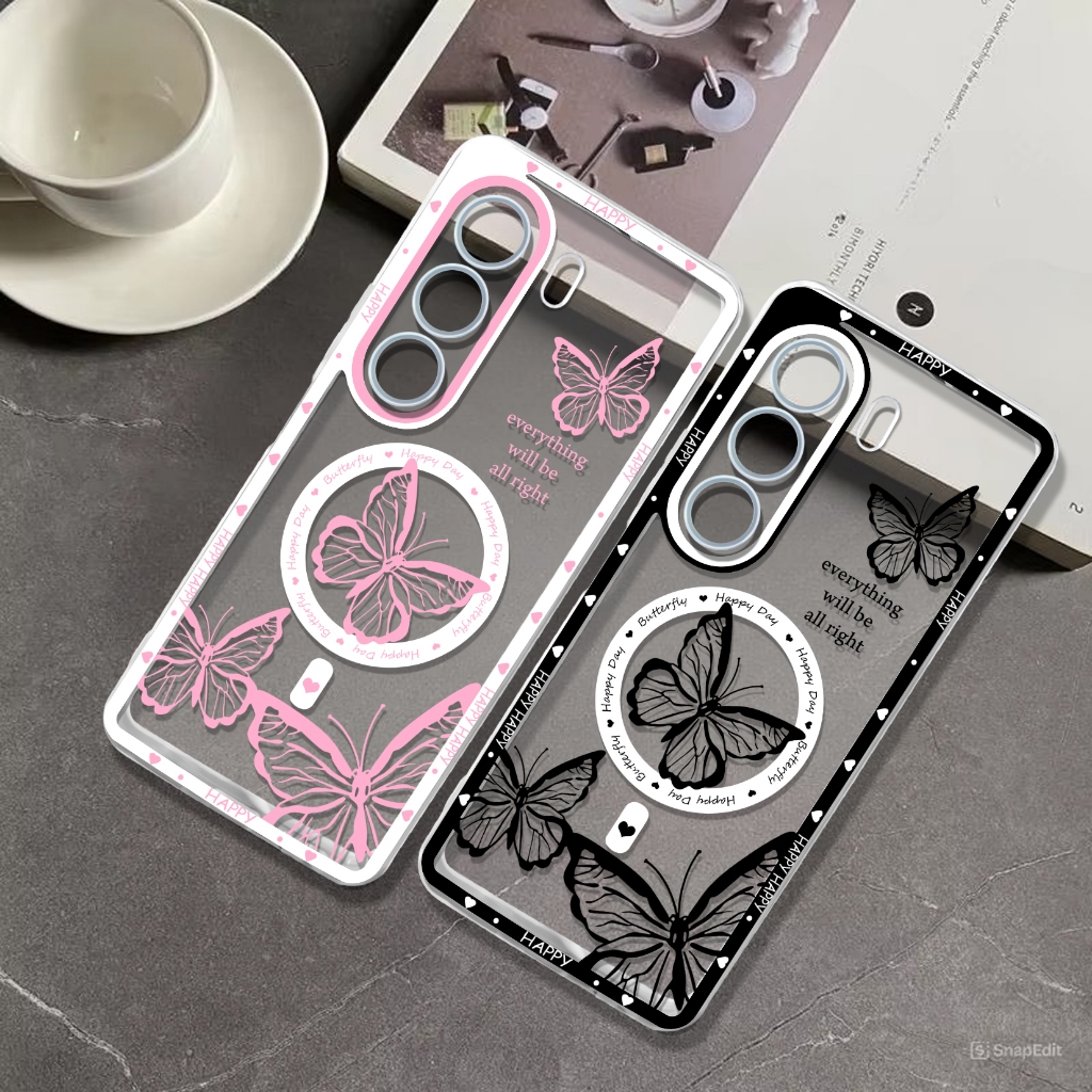 Tecno Camon 40 4G Softcase ล่าสุด 2025 Clear Case Camon 40 PRO Clear Casing HP Protector CTC-028