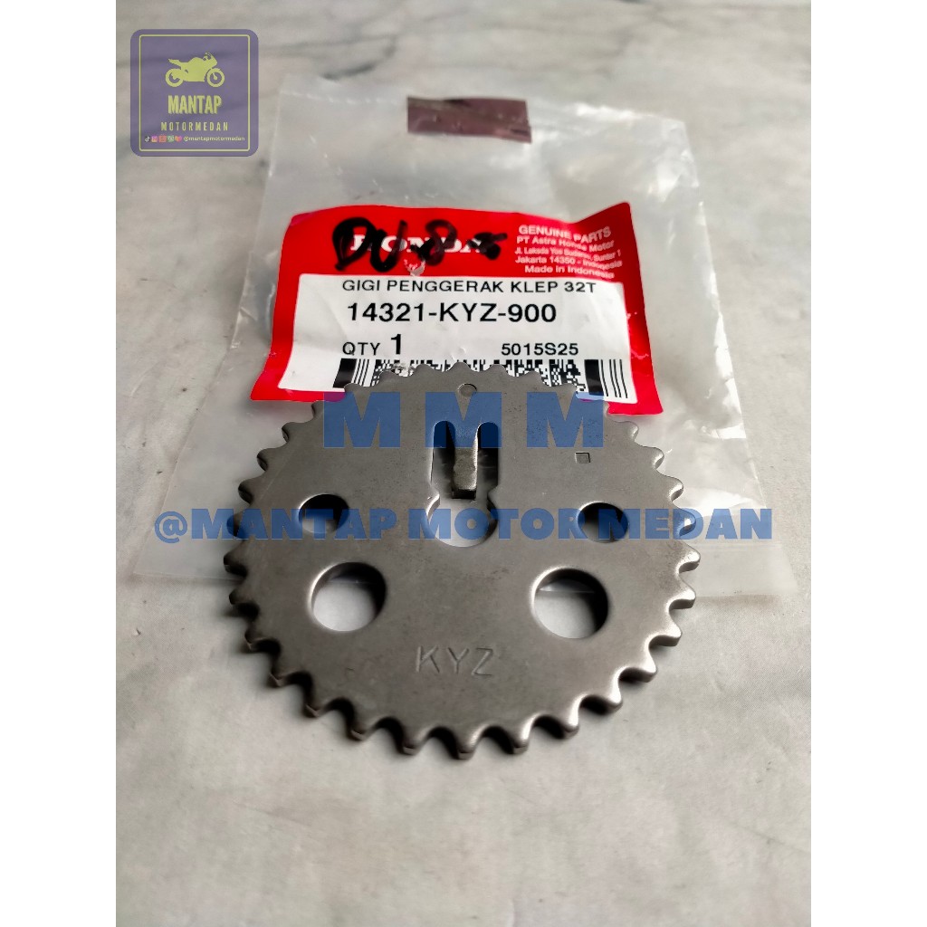 เกียร์ไทม์มิ่งเกียร์ 32T Supra X 125 Helm In Original Honda 14321-KYZ-900