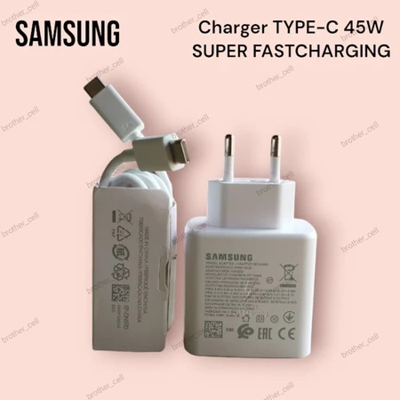 เครื่องชาร์จ TYPE-C PD 45W Samsung Note 10 Plus SuperFastchargeing Casan Samsung 45 วัตต์ C ถึง C