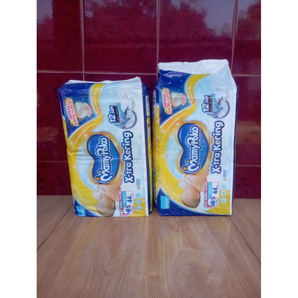 K2RNY 2 Ball MamyPoko Pants X-Tra Dry - ผ้าอ้อมแบบกาว NB-S 44 ทารกแรกเกิด Central Java