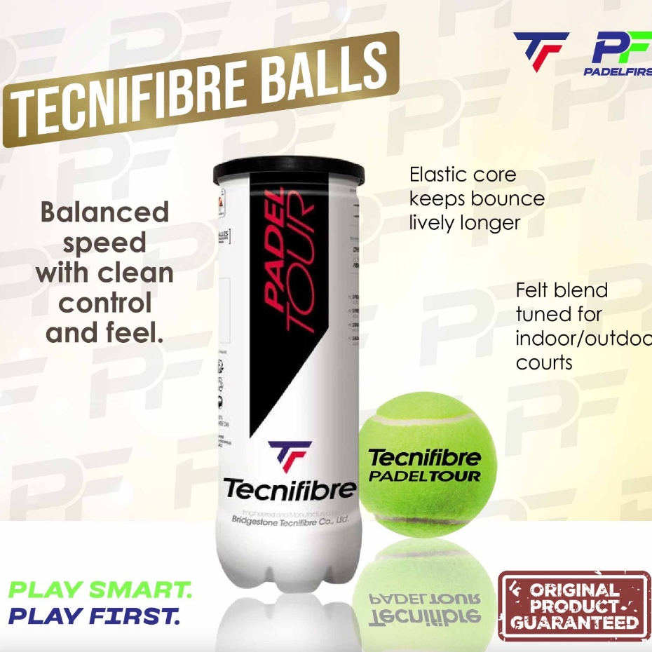 Tecnifibre Padel Balls พรีเมี่ยม