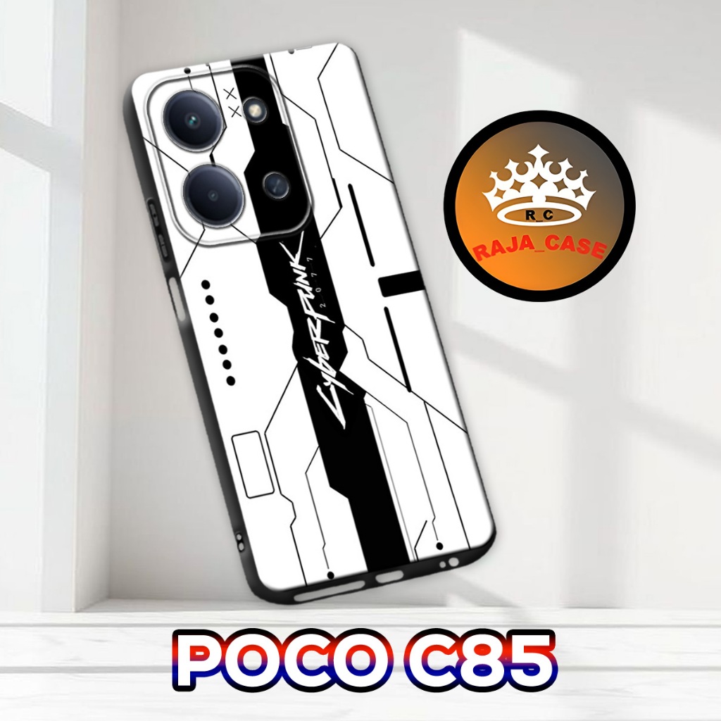 Rc28/ POCO C85 softcase - Abstract Motif - เคส POCO C85 - POCO C85 Casing - POCO C85 silicone cool c