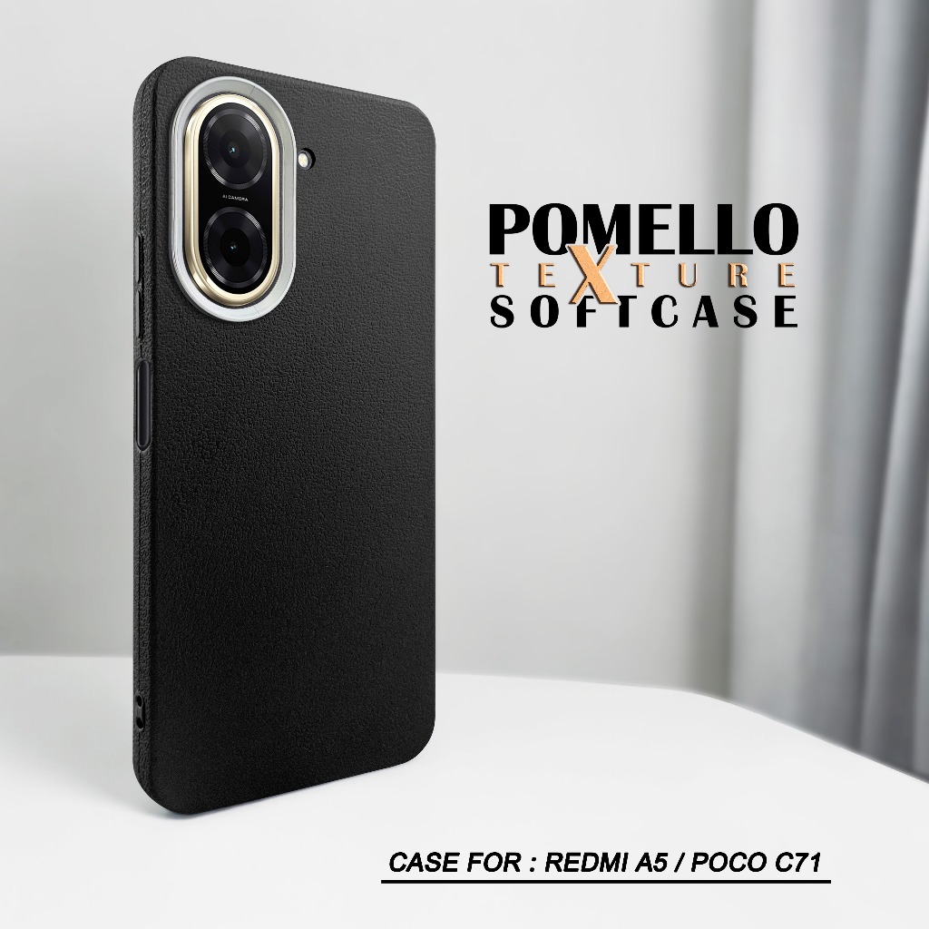 Redmi A5 4G / Poco C71 Softcase POMELLO หนัง PATTERN Casing Case Hp Redmi A5 4G / Poco C71