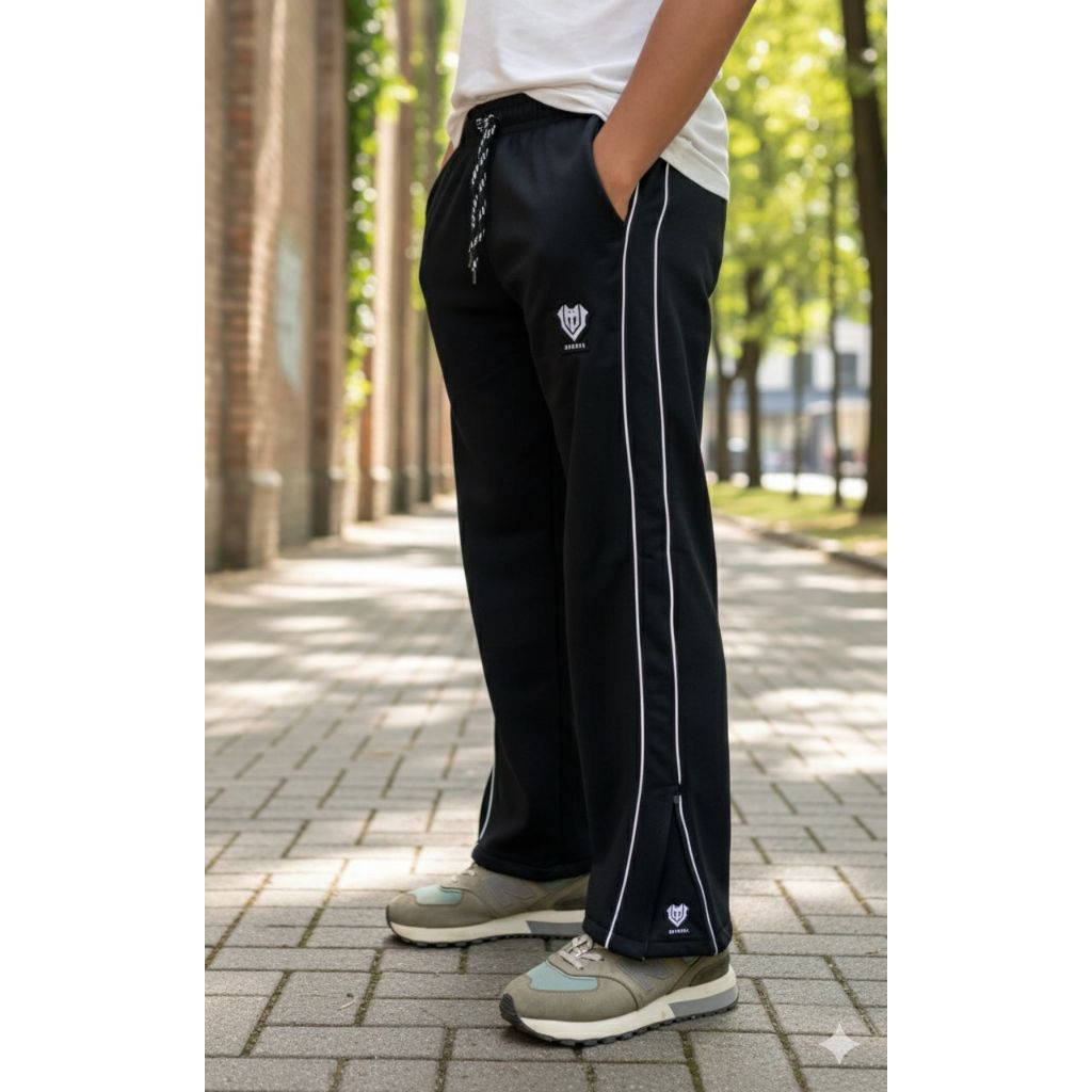 LTH APPAREL กางเกงวอร์ม Baggy Fleece Fabric Mens/Women Baggy Long Pants