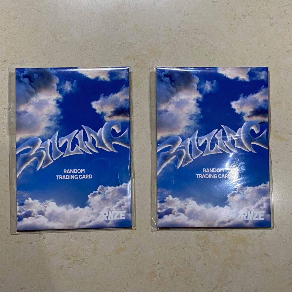 การ์ดซื้อขายแบบสุ่มอย่างเป็นทางการ riize ricizing tc photocard pc kwangya