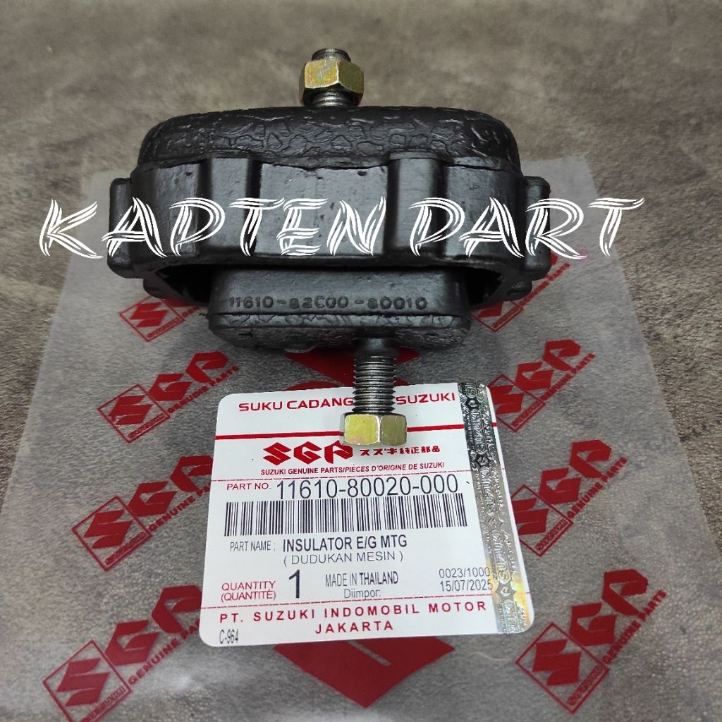 MESIN เครื่องยนต์ MOUNTING INSULATOR ยางที่นั่ง SUZUKI KATANA JIMNY SJ410