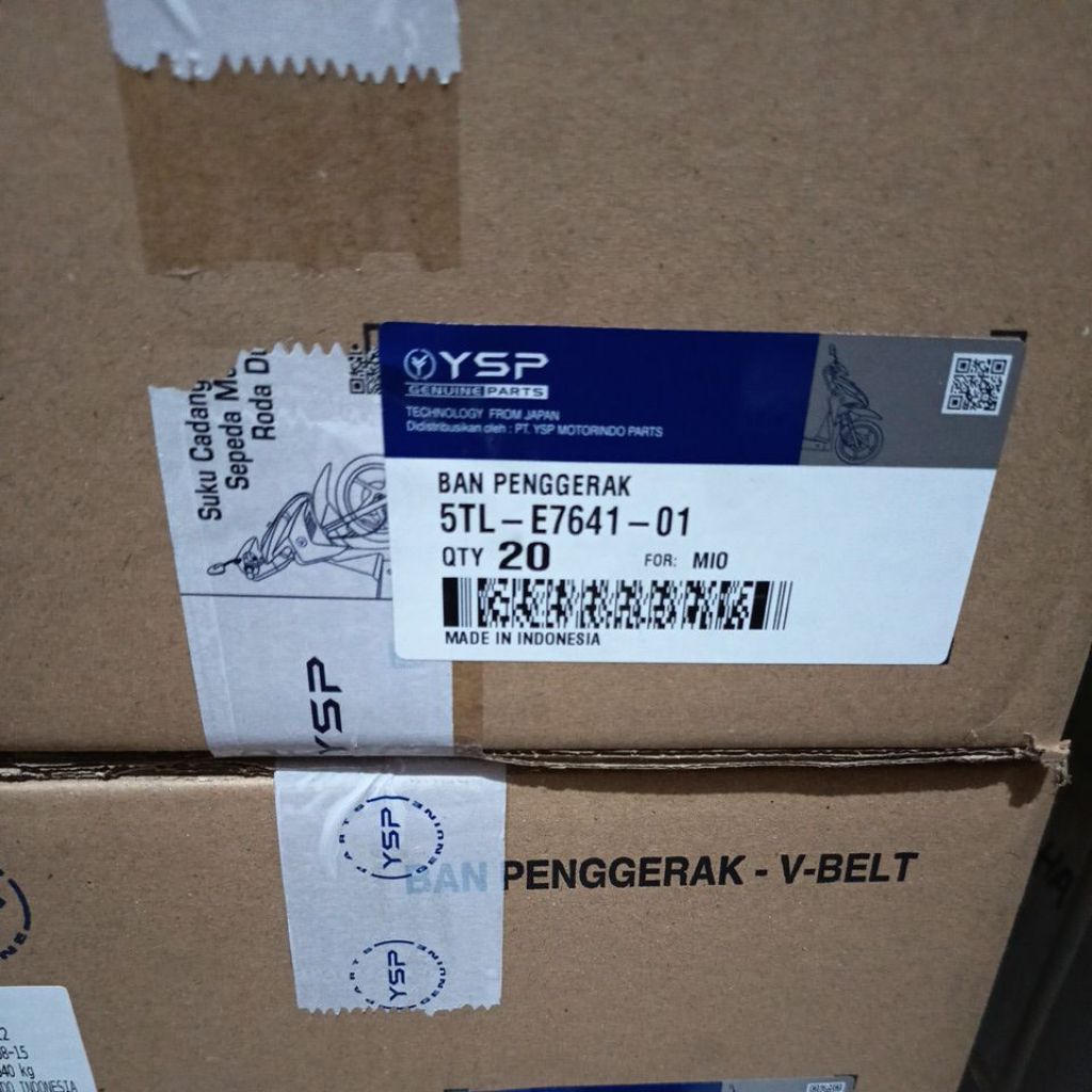 VANBELT เท่านั้น YAMAHA MIO OLD ORIGINAL YSP (5TL-E7641-01)