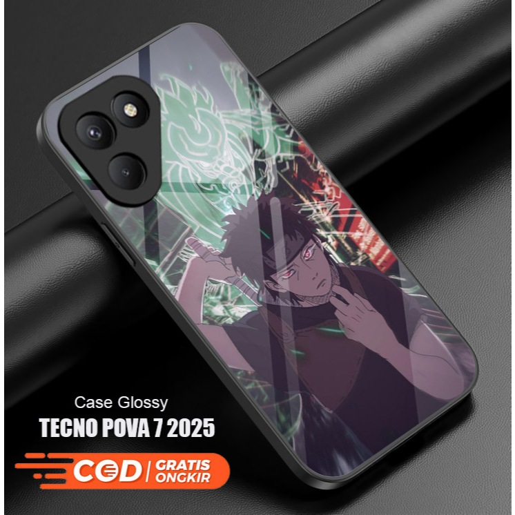 เคส Glitter Glass สําหรับ TECNO POVA 7 TECNO POVA 6 TECNO POVA 6 PRO POVA 5 2025 ล่าสุด - แฟชั่น ANI