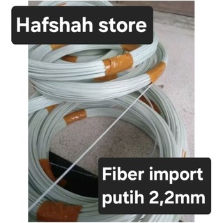 Ruji fiber layangan putih susu 2,2 mm