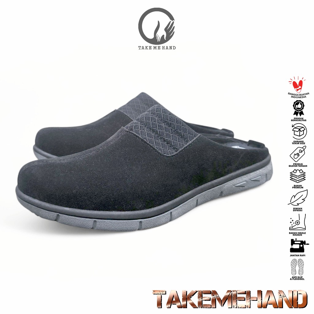 TMH รองเท้าแตะแบบสวม Bustong สําหรับผู้ชาย MJ-02