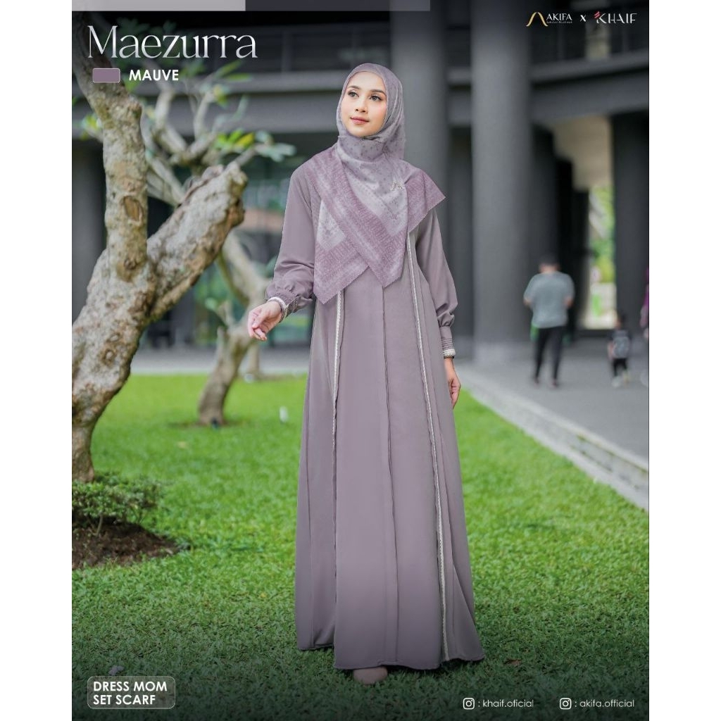 DRESS MOM MAEZURA (MAUVE)