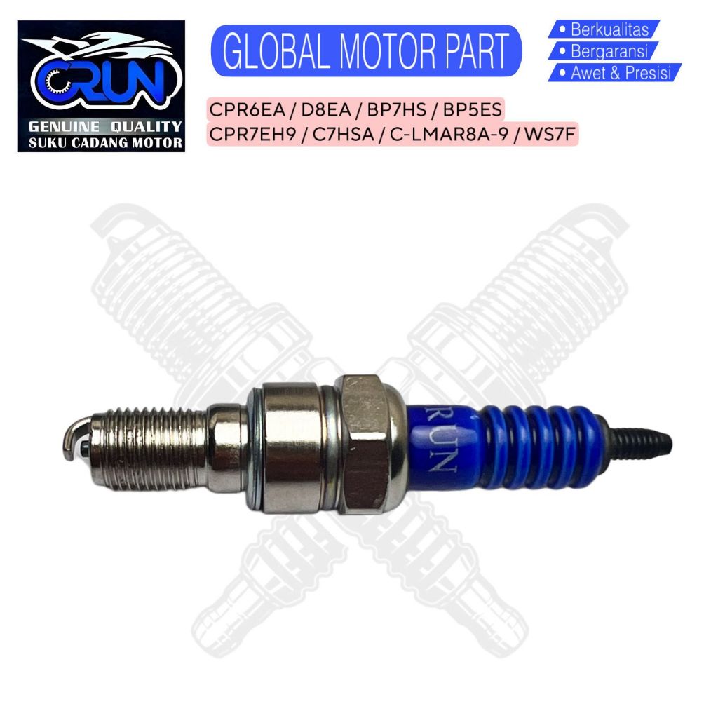 MESIN CRUN SPARK PLUG C7HSA / CPR7EH9 / C-LMAR8A-9 / WS7F /BP5ES / BP7HS / D8EA / CPR6EA / เครื่องตั