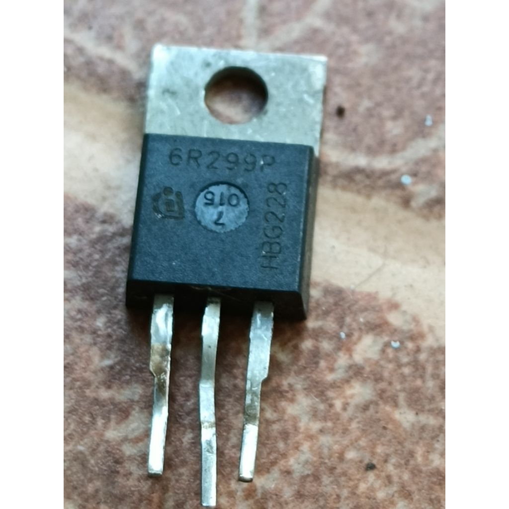 Mosfet 6r299p, 11a, 600v ถอดเดิม