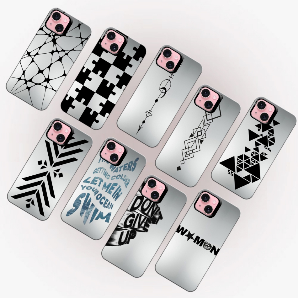 IMD Hybrid Pro Matte Case -internal_id - Ready For INFINIX SMART 8 SMART 9 - Clear Black - กันกระแทก