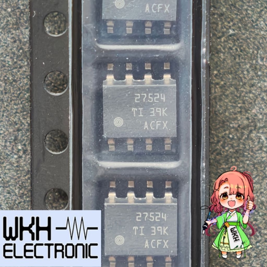 ต้นฉบับ UCC27524DR UCC 27524 DR SMD SOP8 Gate Drivers Dual 5A Hi-Spd Low Side Pwr Driver A 595-UCC27