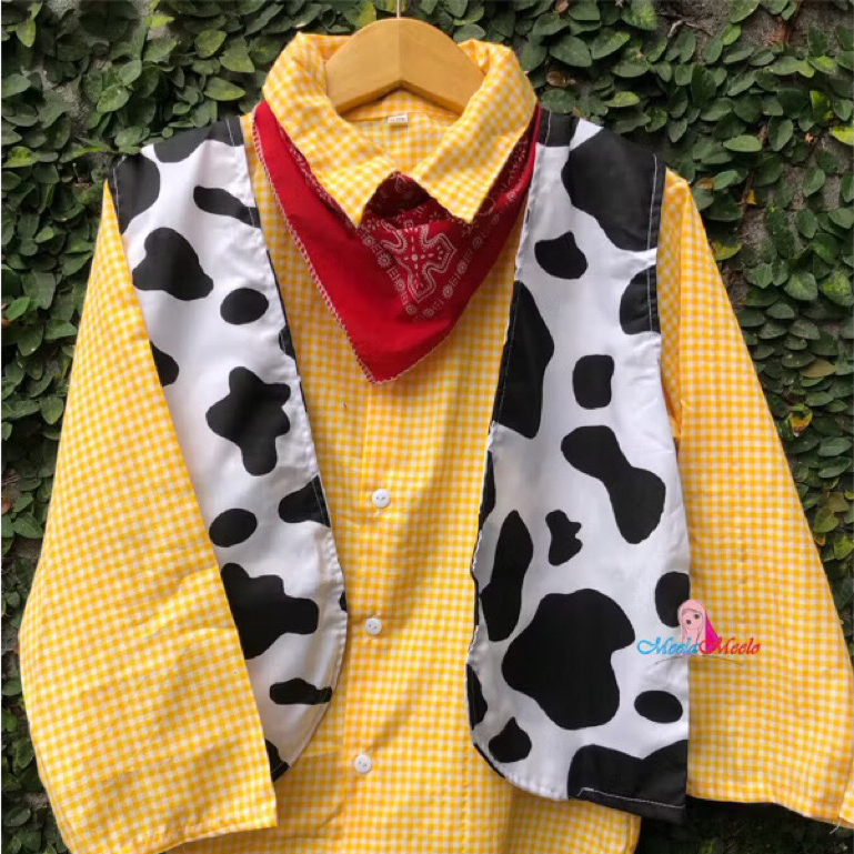ใหม่!! Toy Story Kids Costume Top Only Slayer Vest Set | ชุดคอสเพลย์คาวบอย Jessie Woody