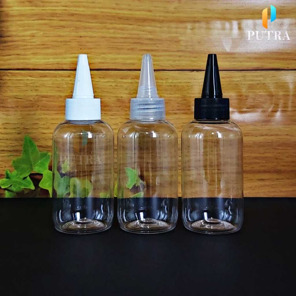 คอหมึกขวด CONE 100ML 24 / 100ML ขวดพลาสติก PET SBR ใส