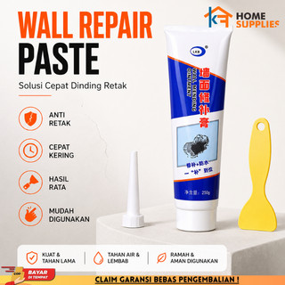 KF Wall Repair Pasta Dempul Penambal Dinding / Cream Penambal Lubang Dinding Instan Water Proof