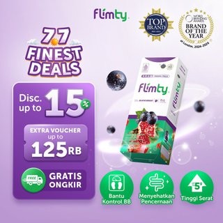 Flimty Fiber Travel Pack (5 sachet) Cobain Dulu!