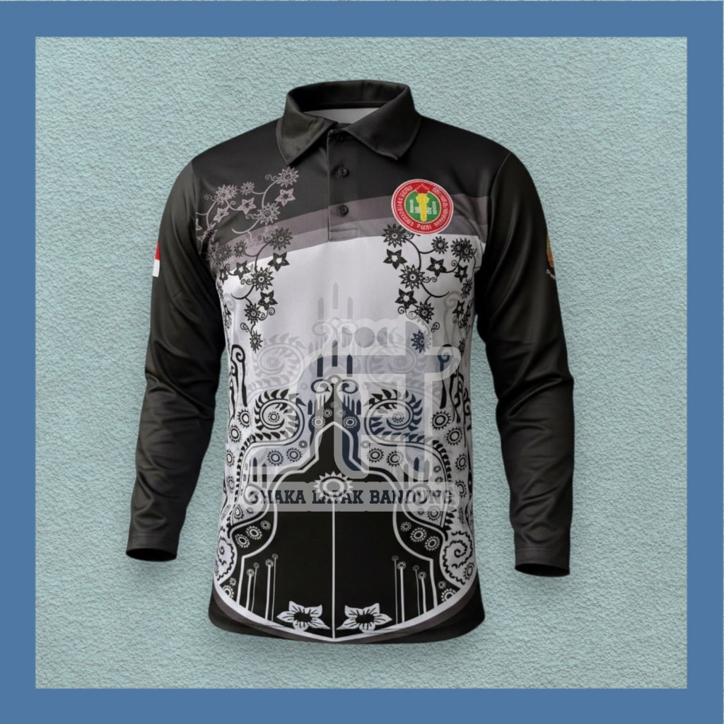 เสื้อยืด PGRI | PGRI ชุดรวมคอปกเสื้อ PGRI ชุดครู ASN PNS ครูชุดกีฬาเสื้อพิมพ์เต็มรูปแบบ