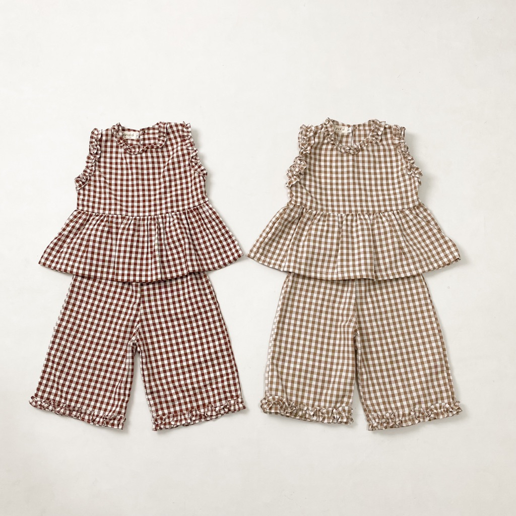 GANAKAL - ชุด Leona Gingham