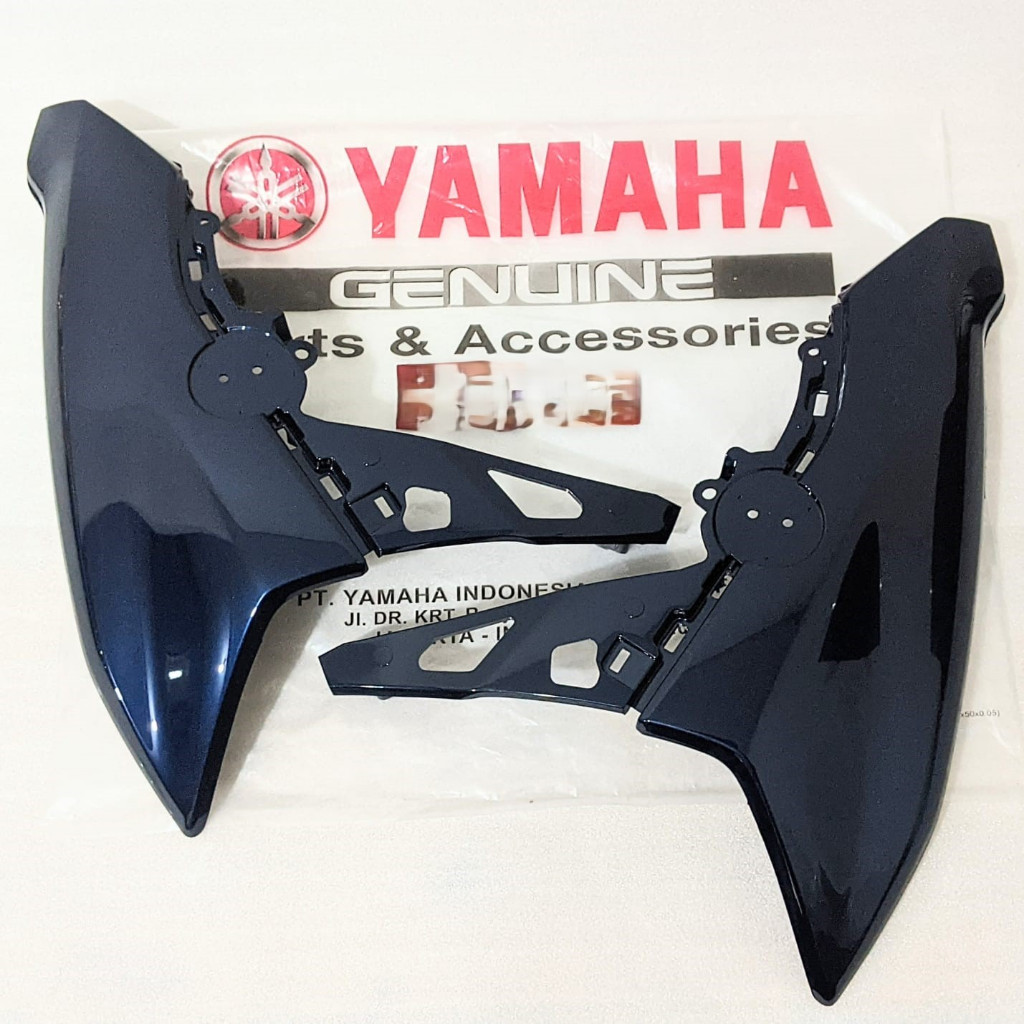 B3W-F835U-00-P7 B3W-F835V-00-P7 Yamaha Mio Gear 125 ปีกด้านนอก Legshield สีดําเงา YGP ORI