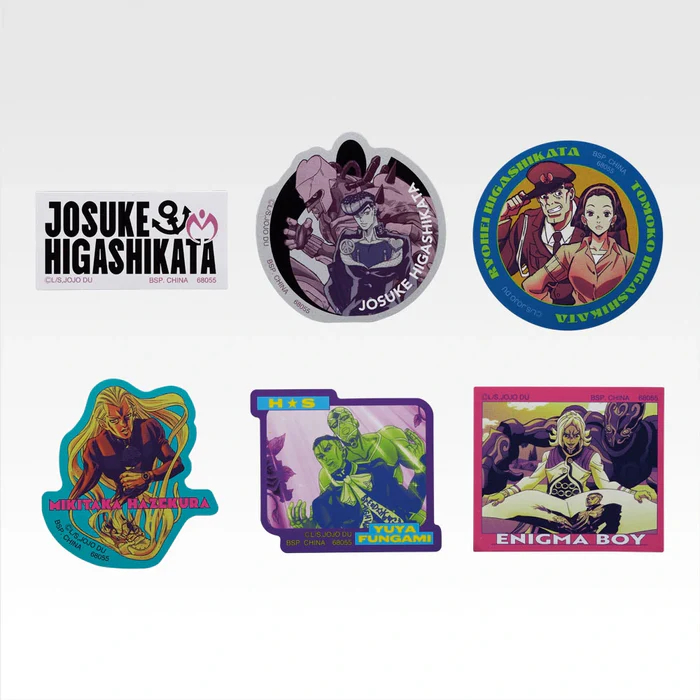 Ichiban Kuji JoJos Bizarre Adventure Josuke Higashikata สติกเกอร์