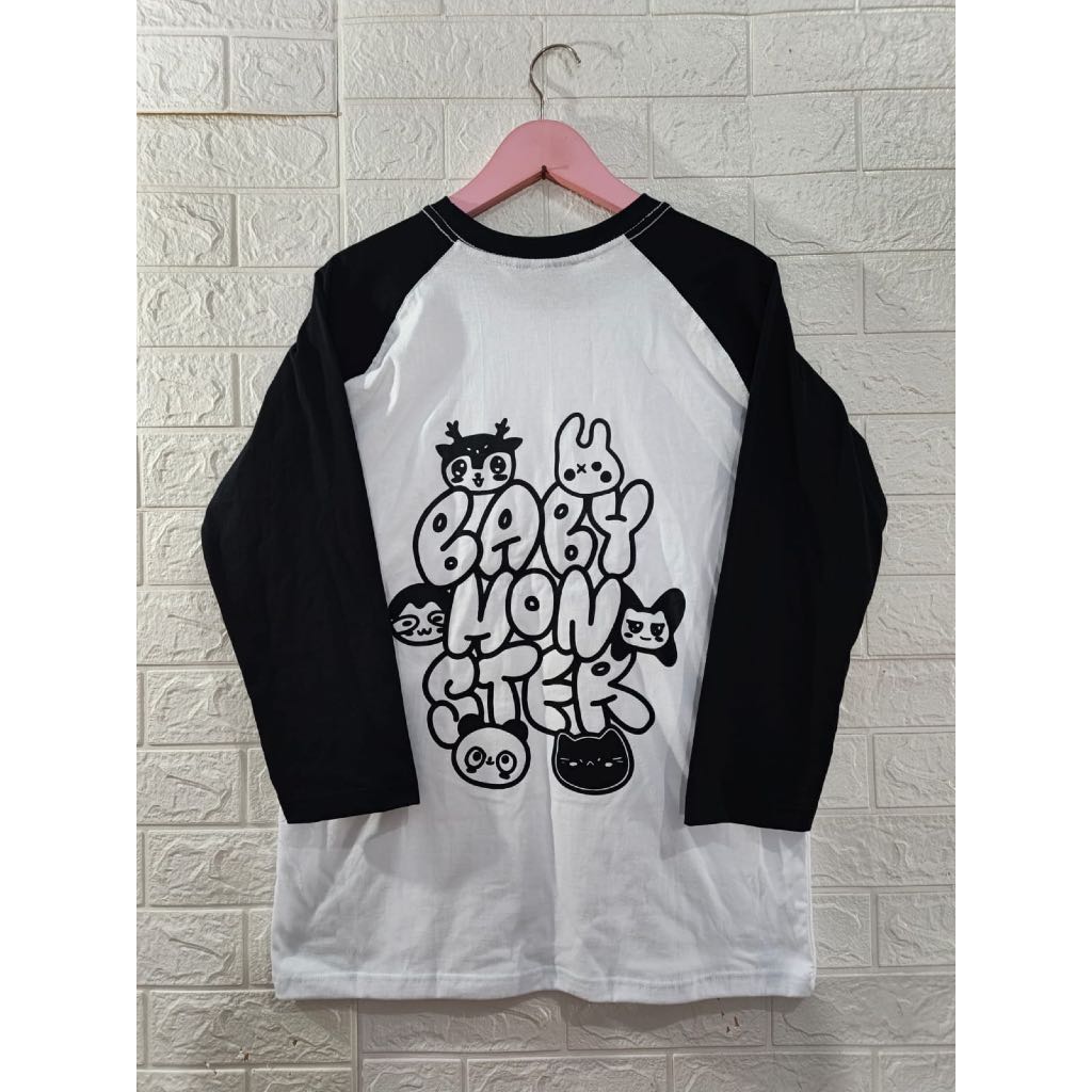 Asa Ahyeon Chiquita Pharita Rora Ruka Chara เสื้อยืดแขนยาว Raglan