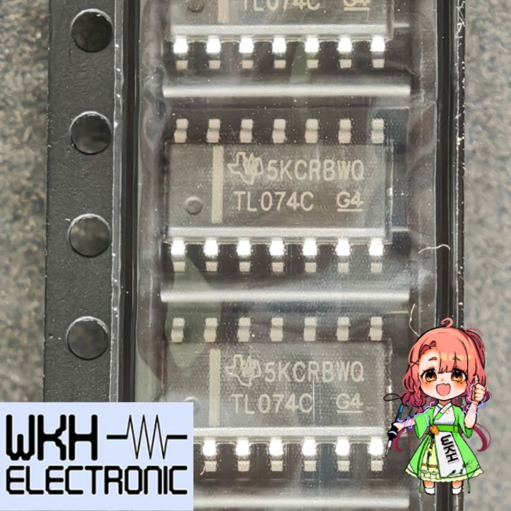 TL074CDR SMD IC TL074 TL074CN TL 0714 เครื่องขยายเสียงปฏิบัติการ SOP-14