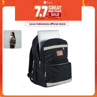 Lovo.id Ransel Wanita Laptop tas Ransel shabila