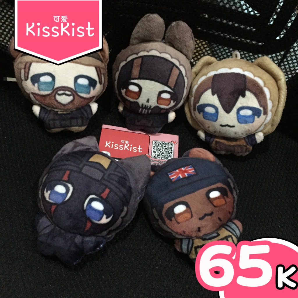 NEW V2 - Call of Duty Kissplush Fanmerch | Simon Ghost Riley Soap Mactavish Johnny Captain Price Kyle Gazrick Konig
